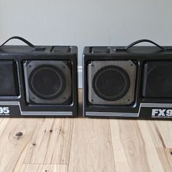 Kraco FX95 100w Pickup Speakers For Behind The Seat