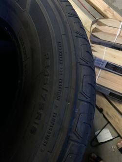 Used tires four tires
