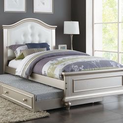 Twin Bed Frame With Trundle