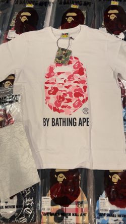 Pink bape shirt