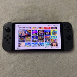 NINTENDO SWITCH OLED  Mod Loaded With 125 Switch Games And 7000 Retro Old School Games