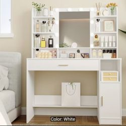 White Vanity
