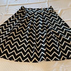 Black And White Skirt!