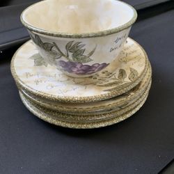 Dinnerware Sorento Vintage  5 Piece
