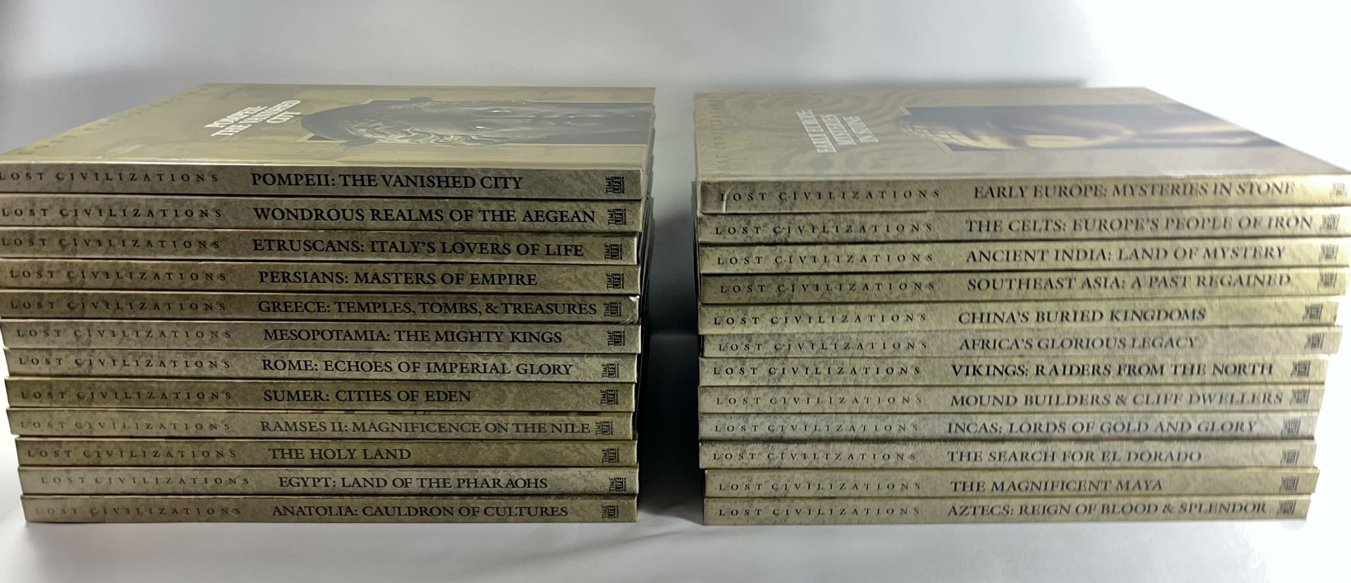 Time-Life Books Lost Civilization 24 Volume Set Vintage 1995