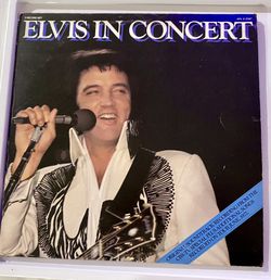 ELVIS IN CONCERT - 2 Records