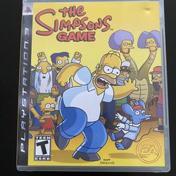 The Simpsons game PS3 