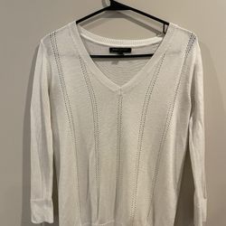 Banana Republic White Long sleeve 