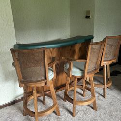  3 High Chairs, a Stool 