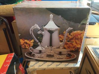 Silver coffe tea set