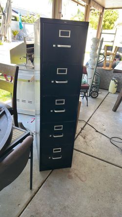 5 drawers file