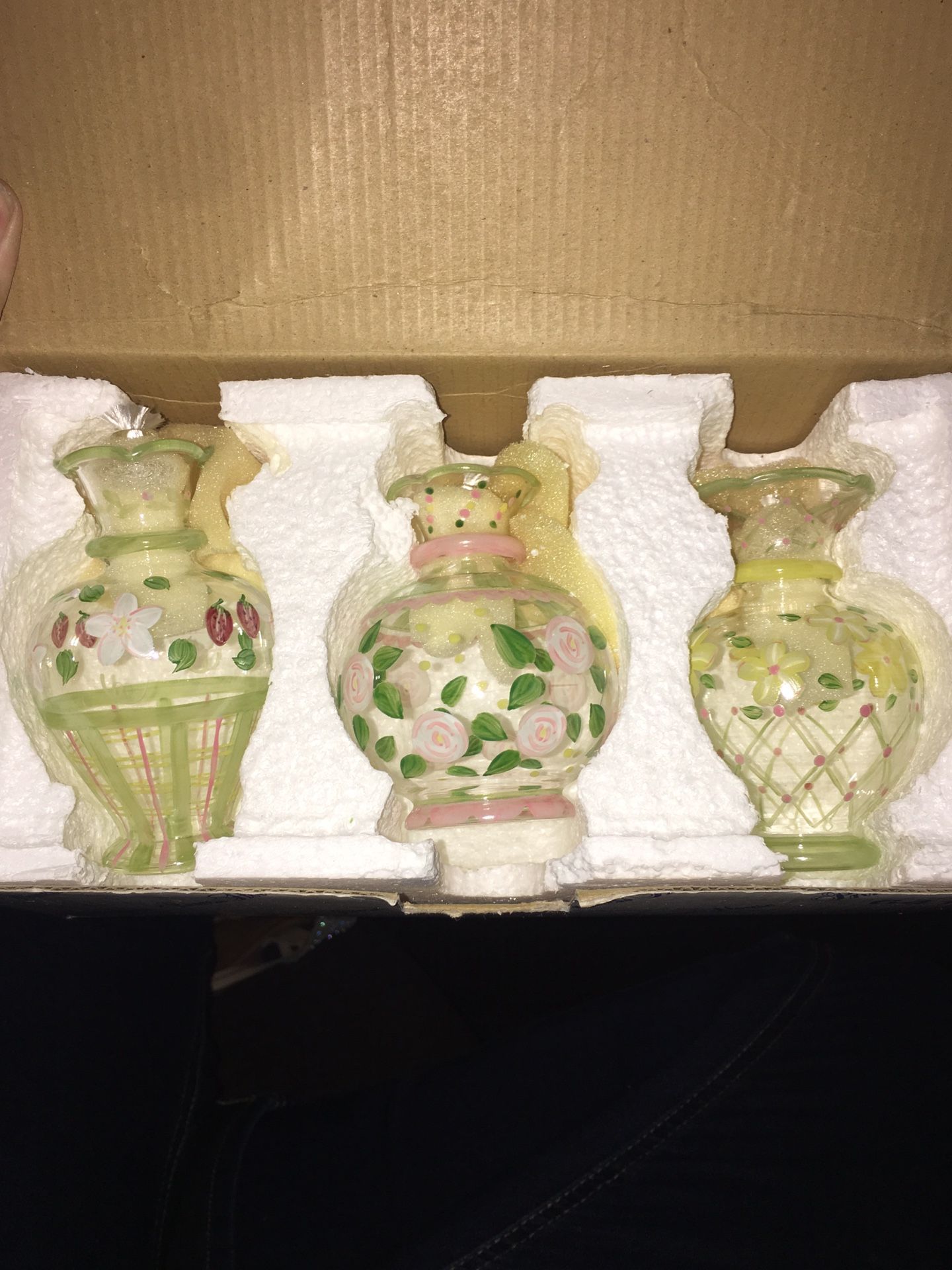 Crystal oil lamps