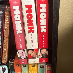 Monk Tv Series, Full Seasons 1 , 2, 3 