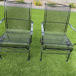 Wrought Iron Rockers 