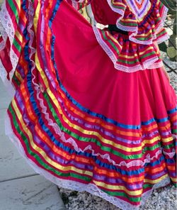 Jalisco Folklorico Girl Dress