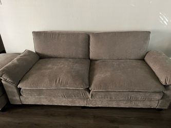 gray sofa
