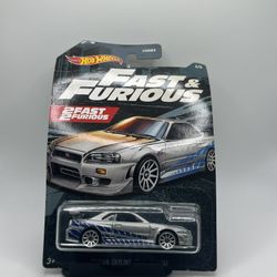 HotWheels Fast & Furious Skyline R32 