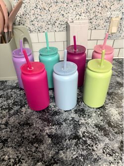 Colorful Can Tumblers