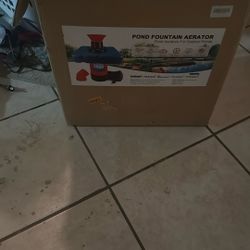 Brand New In Box Pond Or Fountain Aerator-$60