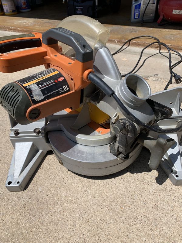 Ridgid 10" Miter/Chop Saw for Sale in Pflugerville, TX - OfferUp