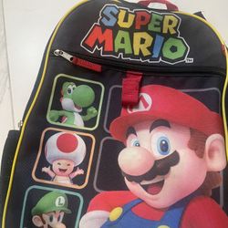 Super Mario Brothers Backpack and Lunch Bag