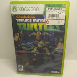 Nickelodeon Teenage Mutant Ninja Turtles (Xbox 360, 2013) Preowned