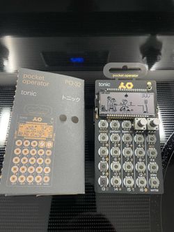 Pocket operator po-32 tonic