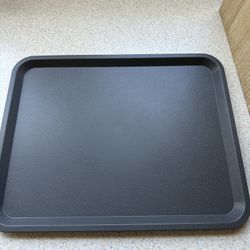 IKEA TILLGÅNG food serve tray, grey, 15X 11 ”
