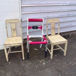 3 Wood Chairs - Project 