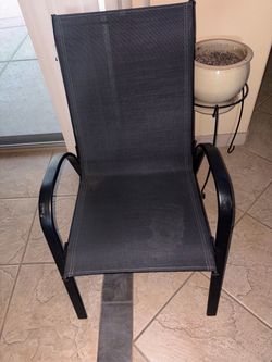 New single patio chair, $19