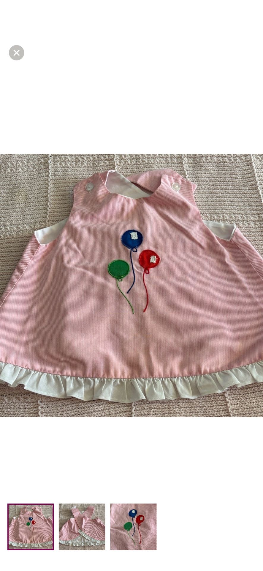 Samara Toddlers Dress With Balloons