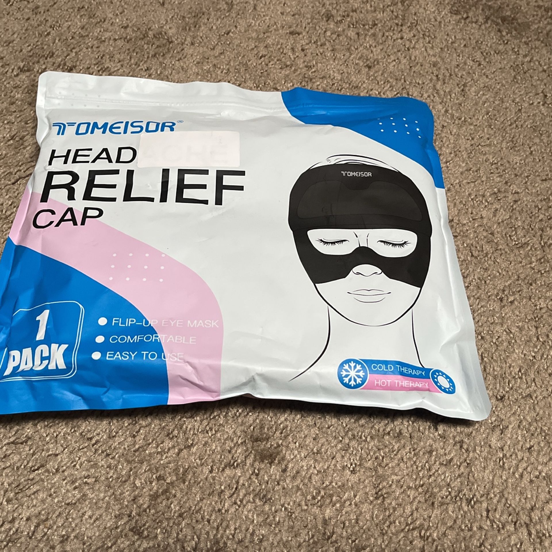 Head Relief Cap For Migraine Relief
