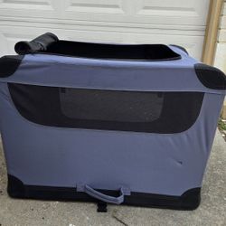 Frisco Dog Indoor & Outdoor 3-Door Collapsible Soft-Sided Crate