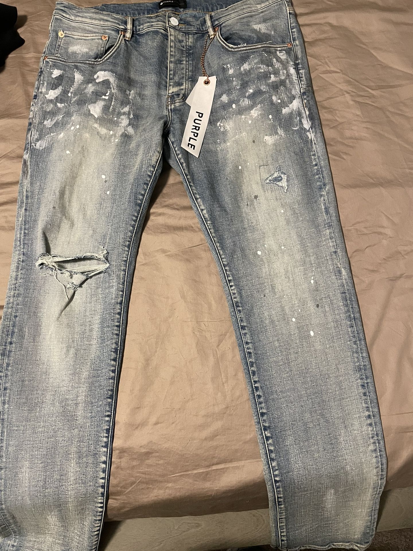 Mens Purple Brand Jeans - Size 38- Worn Once -No Trades for Sale