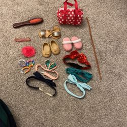 Our Generation Accessories And  American Girl Doll Hair Brush