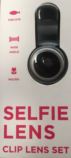 NEW- Selfie lens - Clip lens set
