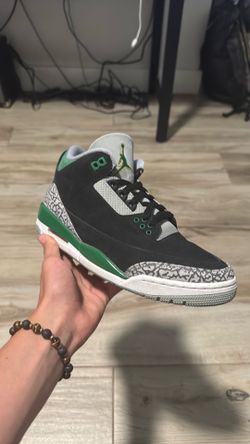 Jordan 3 Pine green