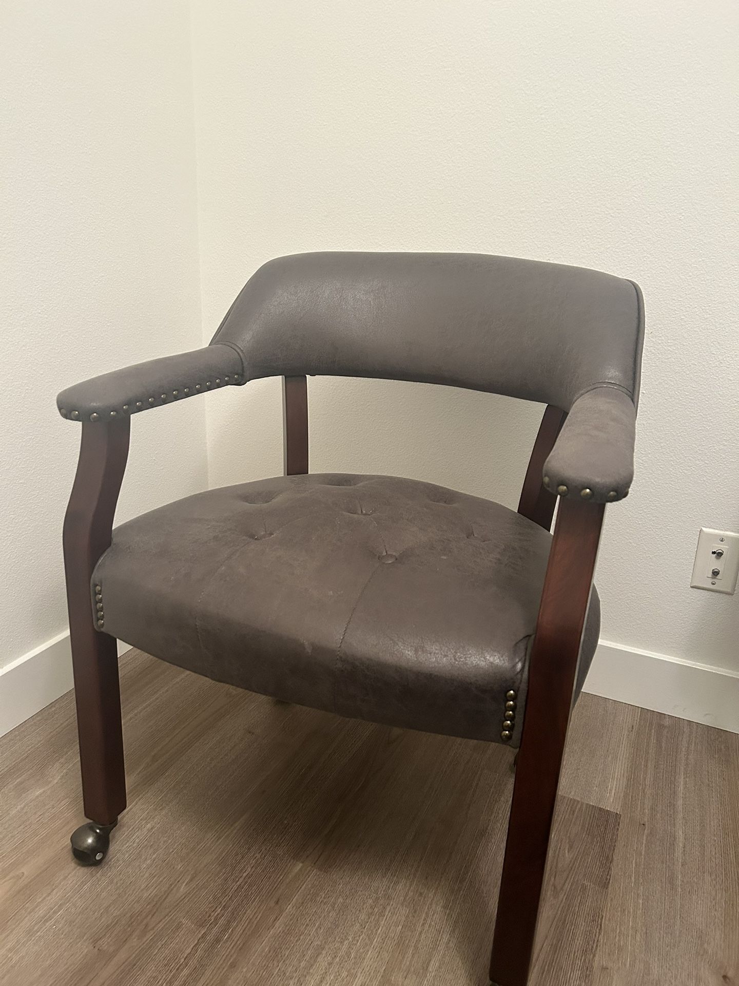 Single Chair With Wheels