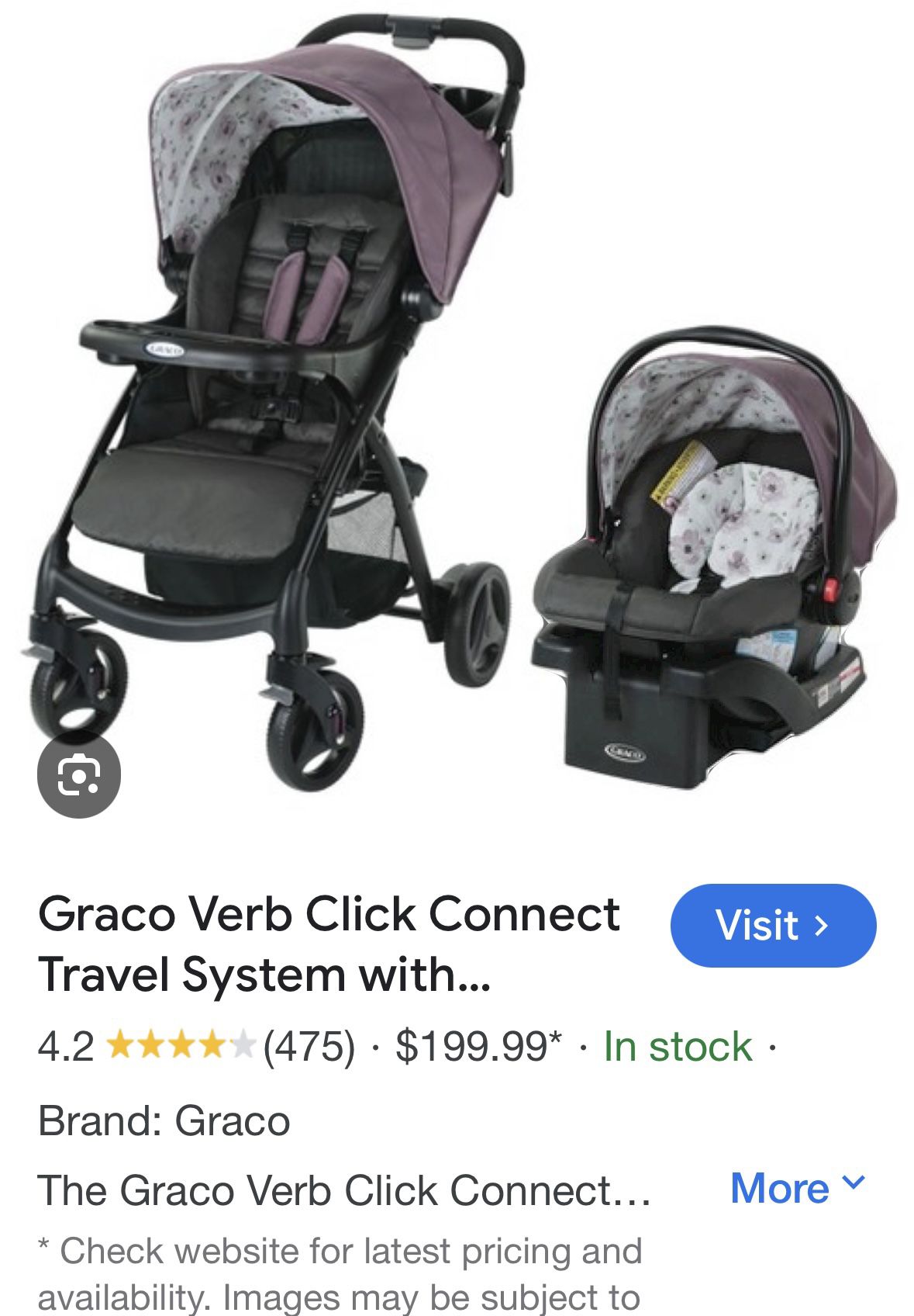 Stroller - Graco (Click Connect Compatible)