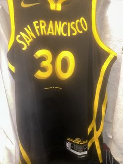 Curry Authentic Warriors Jersey 