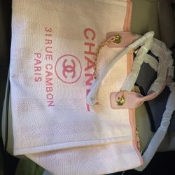Pink Chanel Bag. With Certificate. 3200 Or Best Offer