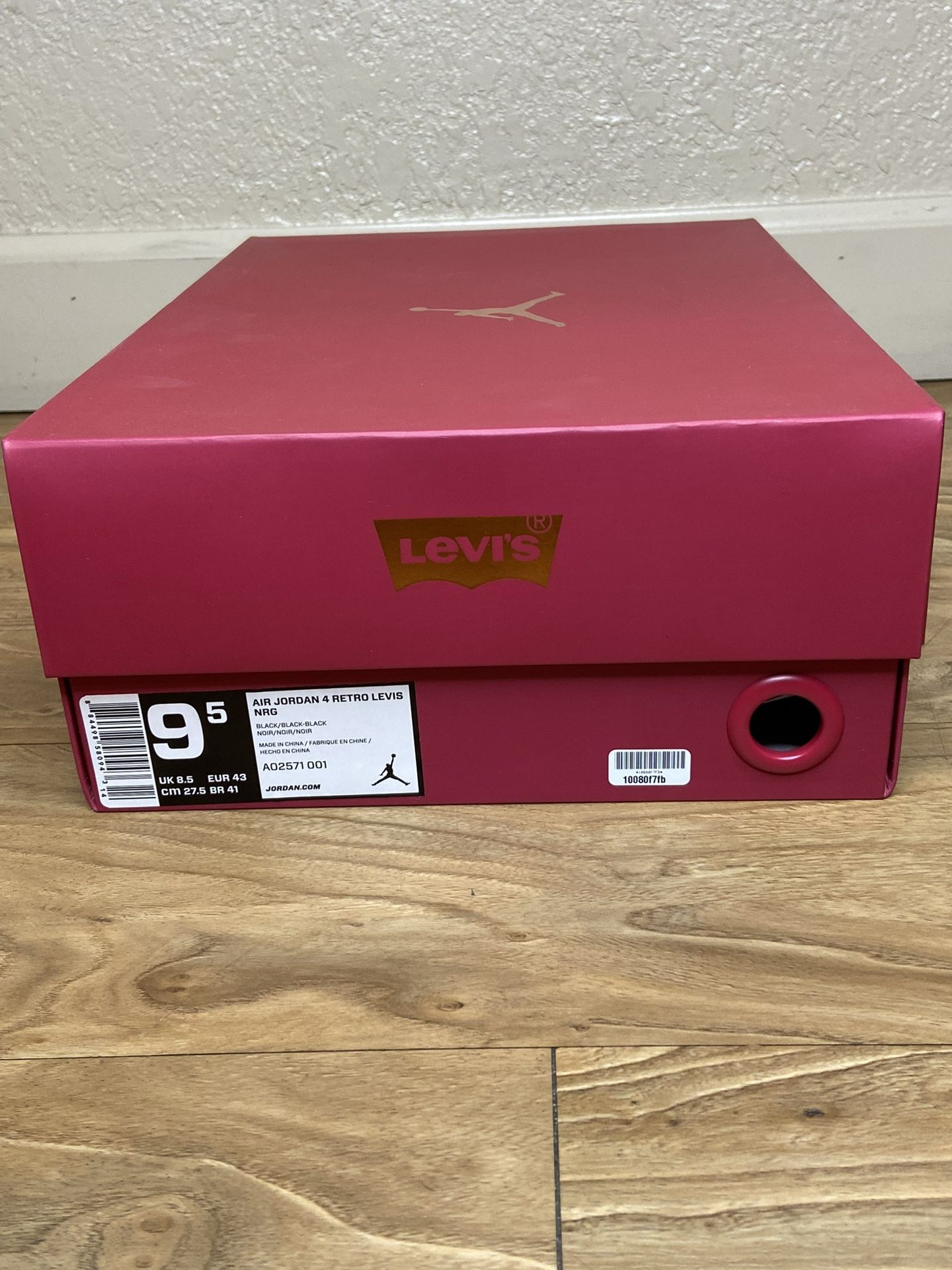 Air Jordan Retro 4 x Levi’s Black Denim