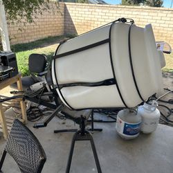 Kushlan Products White Food Grade Mixer,120V,3/4HP 450DD Kushlan Products 450DD