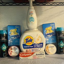 Tide Free And Clear Pods Laundry Bundle 