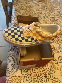 Vans Multicolor Checker Size 6 Women