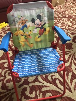 Mickey Mouse folding chair $15