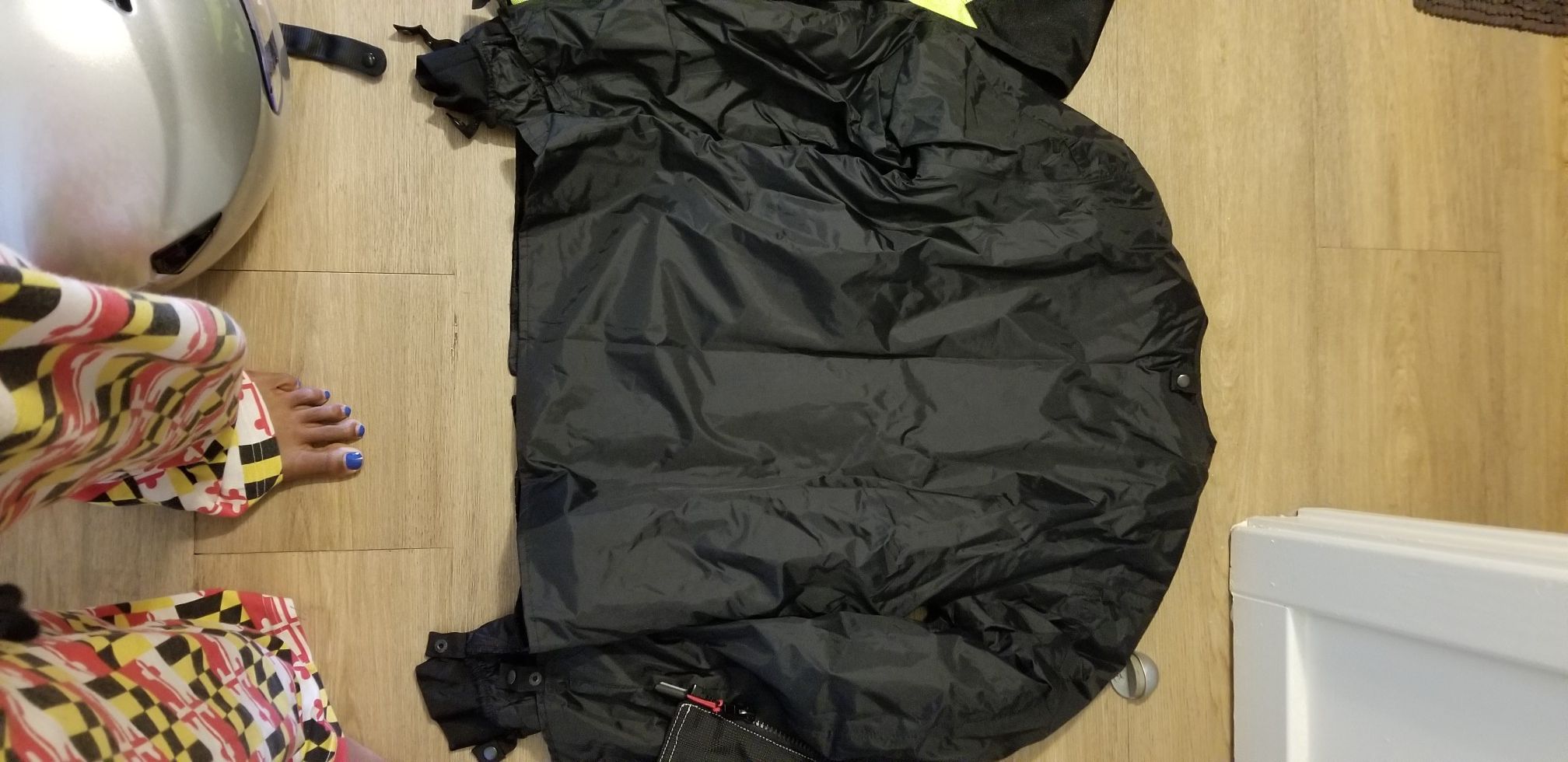 Motorcycle riding jacket and Reflective vest