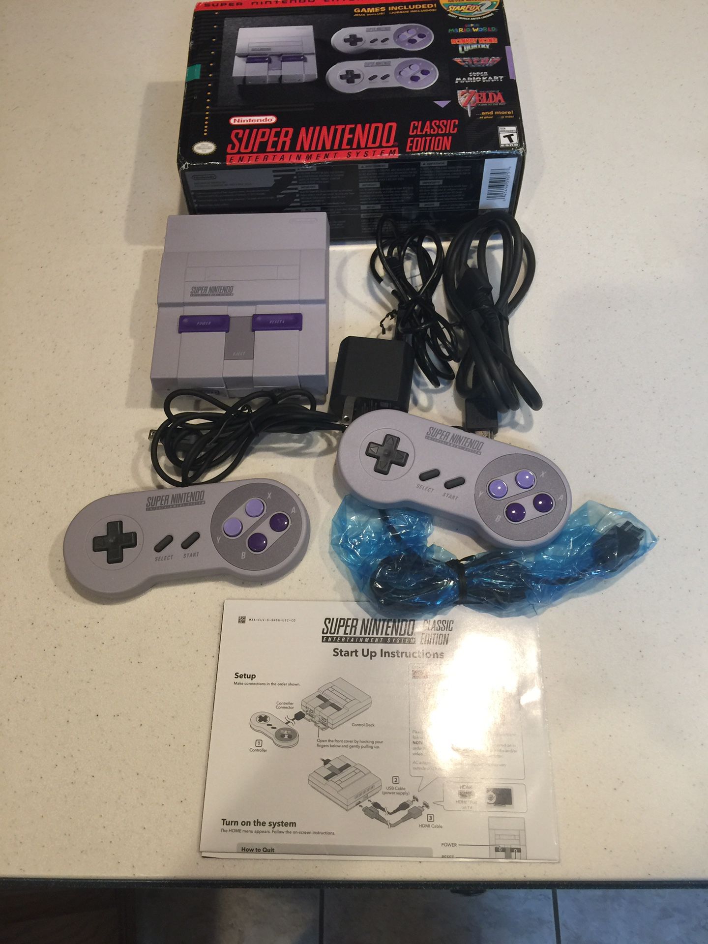 Super Nintendo mini modded with 1200 games