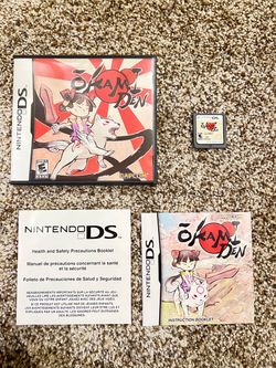 Okamiden - Nintendo DS (Complete with Case & Manual)
