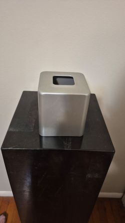 Silver Tissue Box